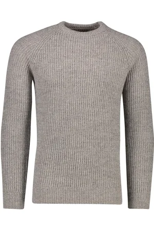 Barbour Lamswol trui ronde hals