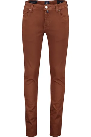 sartoria tramarossa Leonardo 5-pocket jeans heren effen denim