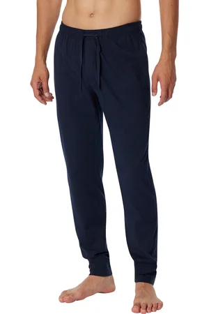 Schiesser Navy pyjamabroek Mix+Relax lang model