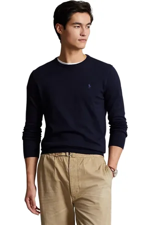 Ralph Lauren Ralph Lauren sweater ronde hals Slim Fit navy
