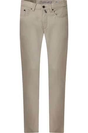 Pierre Cardin 5-pocket jeans effen katoen-stretch normale fit