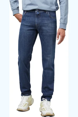 Meyer Jeans marine Regular Fit denim