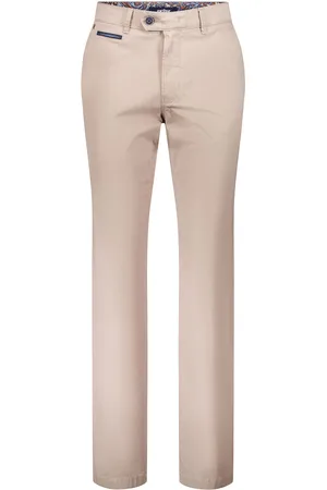 Atelier Gardeur Benny katoenen flatfront broek