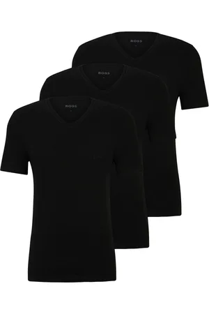 HUGO BOSS Boss TShirtVN Classic t-shirt v hals 3 pack 100% katoen