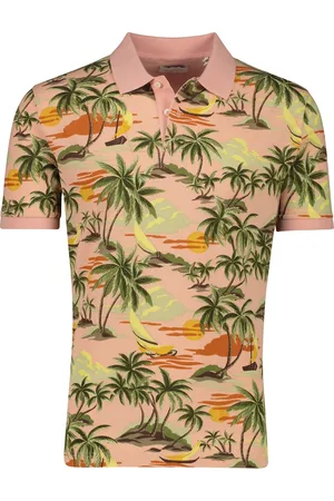 GANT Polo geprint katoen normale fit