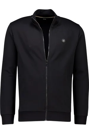 HUGO BOSS Boss Black vest Siza effen normale fit katoen