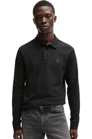 HUGO BOSS BOSS 2-knoops polo katoen slim fit