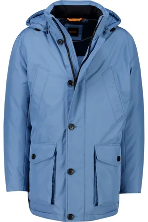 HUGO BOSS Boss Orange winterjas Osiass afneembare capuchon
