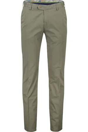 Meyer Katoenen broek effen katoen, stretch