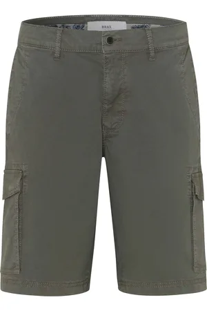 Brax Korte broek effen katoen normale fit