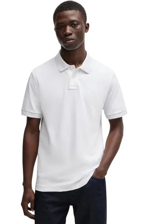 HUGO BOSS BOSS Orange Passenger polo effen slim fit katoen