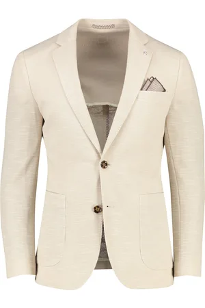 Born with Appetite Colbert katoen slim fit