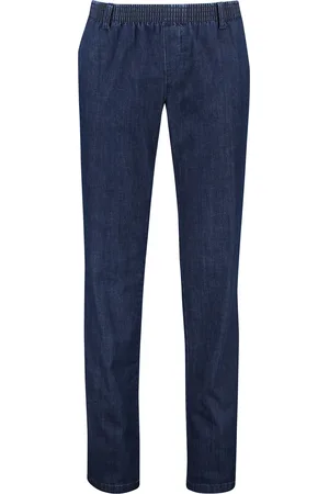 COM4 Broek effen katoen