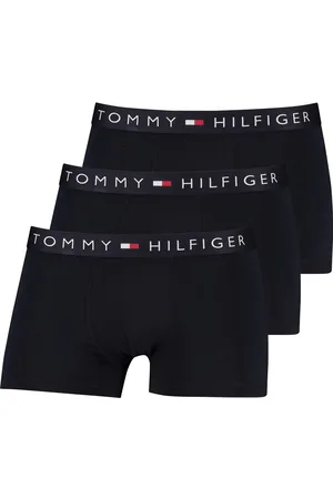 Tommy Hilfiger Boxershorts 3 pack trunk navy effen