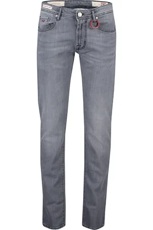 sartoria tramarossa Michelangelo jeans lichtgrijs effen
