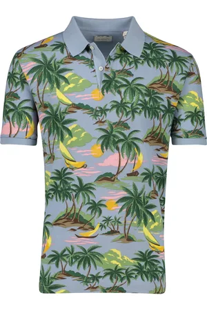 GANT Polo geprint katoen normale fit