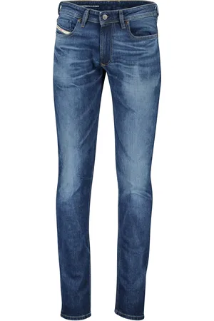 Diesel Sleenker jeans donkerblauw effen denim
