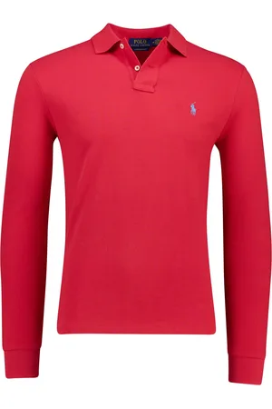 Ralph Lauren Polo lange mouw witte knopen