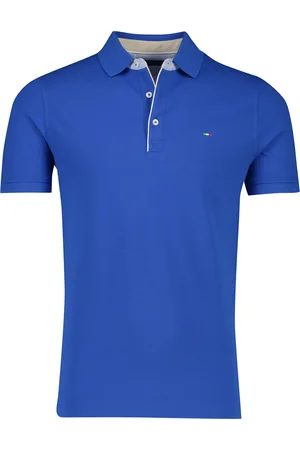 Portofino Poloshirt katoen korte mouw 3-knoops