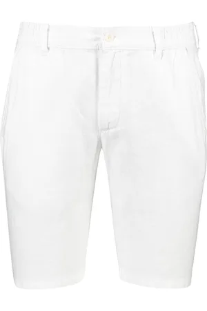Brax Korte broek nromale fit effen linnen
