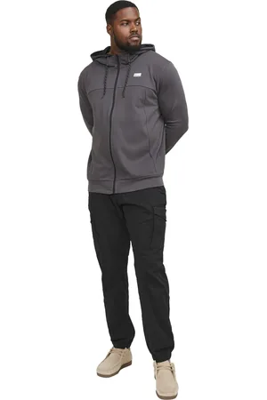 Jack&amp;jones Katoenen cargo broek effen katoen