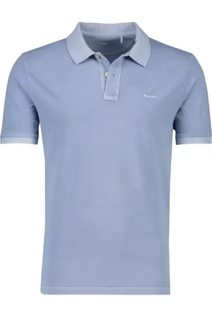 GANT Polo met korte mouwen normale fit effen katoen
