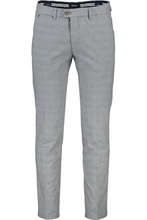 Atelier Gardeur Broek Sonny-8 Slim Fit ruit