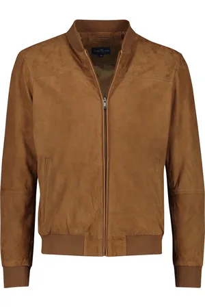 Portofino Arma suede jack cognac