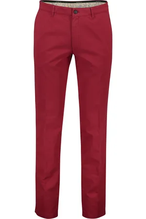 M.E.N.S. Rode chino katoen madison