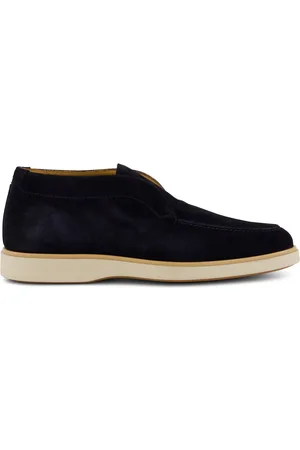 Magnanni Donkerblauwe effen leren nette schoenen