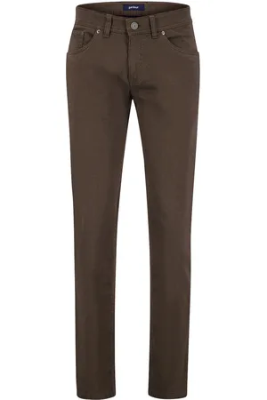 Atelier Gardeur Jeans Sandro effen katoen slim fit