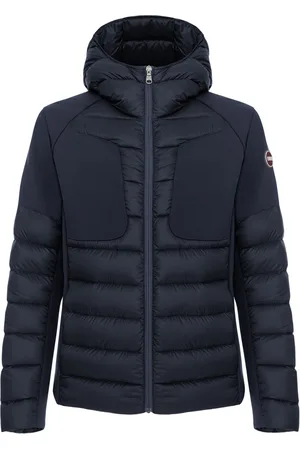 Colmar Tussenjas navy kort effen rits slim fit