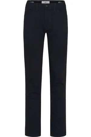 Brax 5-pocket broek Chuck effen katoen