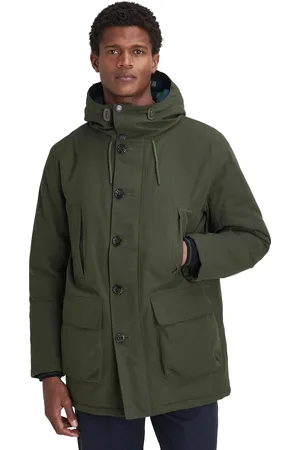 Barbour Winterjas effen normale fit waterdicht