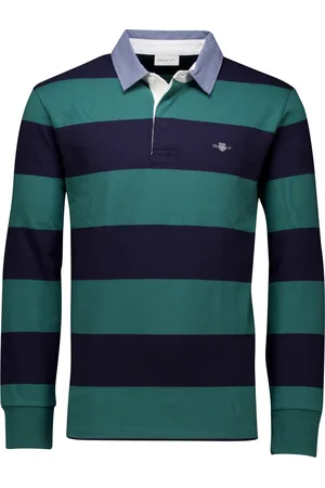 GANT Trui rugby gestreept katoen normale fit