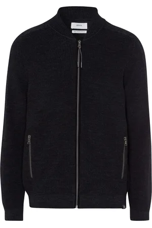 Brax Vest rits effen normale fit