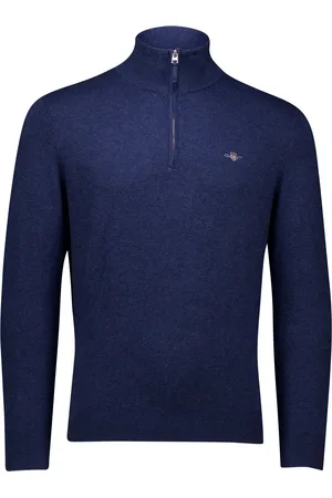 GANT Half zip trui katoen normale fit