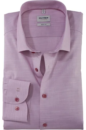 Olymp Business overhemd extra slim fit gemêleerd