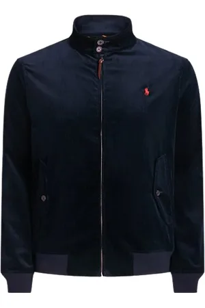 Ralph Lauren Tussenjas effen rits normale fit bomber