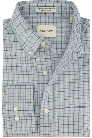 GANT Overhemd geruit katoen normale fit