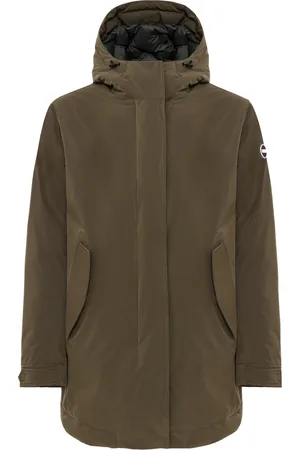 Colmar Winterjas effen rits capuchon slim fit