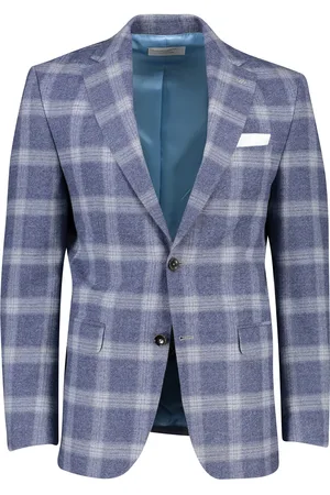 Carl Gross Colbert black line geruit modern fit