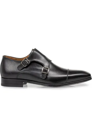 Floris van Bommel Nette schoenen effen leer met gesp