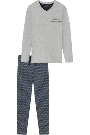 Schiesser Pyjama geprint katoen