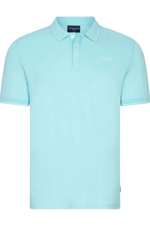 Cavallaro Napoli Polo slim fit katoen 3 knoops