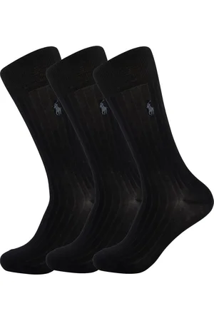 Ralph Lauren Sokken 3-pack effen katoen