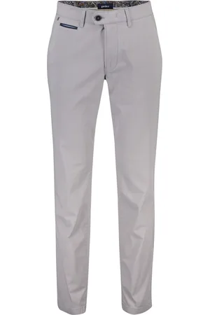 Atelier Gardeur Katoenen broek Benny effen katoen