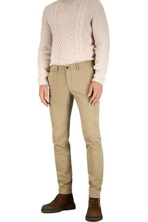 Atelier Gardeur Pantalon Seven Slim Fit katoen