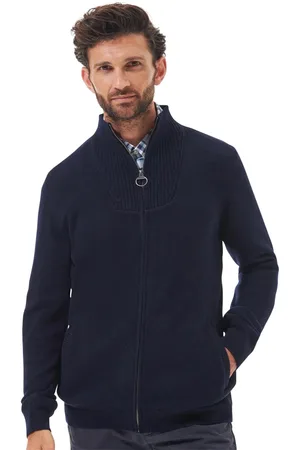 Barbour Vest effen wol