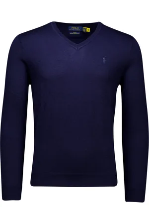Ralph Lauren Trui v-hals slim fit 100% wol